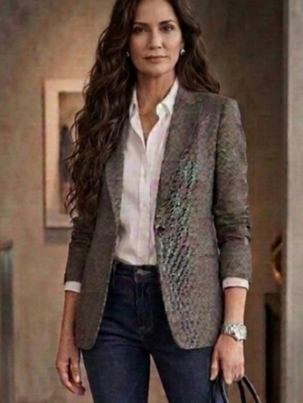 AUTHENTIC MaxMara Wool Silk Blazer Jacket